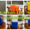 Can nhựa đựng dầu 20 lít, can nhựa 22 lít đựng mật ong, thùng nhựa 24 lít vuông đựng hóa chất 