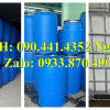 Thùng phuy sắt đựng hóa chất 220 lít, bán vỏ thùng phuy sắt 220L mới, thùng phi sắt 220 lít cũ 