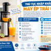Thủ tục nhập khẩu mấy ép trái cây