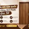 Cửa Nhựa ABS Hàn Quốc Tại Bù Đăng, Bình Phước | Giá Tốt