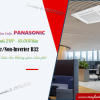 Điều hòa âm trần PANASONIC: công suất 2HP Inverter/Non-Inverter R32