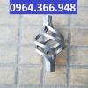 Quả rọ con tiện kết hợp thanh sắt tạo hoa văn đẹp