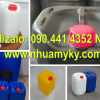 Can nhựa 25 lít vuông màu vàng, can nhựa 20 lít vuông loại tốt, can nhựa 10 lít dày đựng xăng 