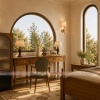 Mẫu Phòng Ngủ Rustic Hiện Đại Sang Trọng