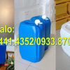 Vỏ thùng nhựa 24 lít đựng hóa chất, can nhựa 25 lít đựng dầu, can nhựa 30 lít đựng phân bón loãng 