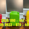Thùng nhựa 25 lít đựng muối hóa học dạng loãng, can nhựa 20 lít đựng chất xúc tác phòng thí nghiệm 