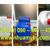 Thùng nhựa 25 lít đựng bazơ, can nhựa 20 lít đựng màu, can vuông 25 lít nhựa HDPE nguyên sinh