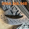 Góc hoa CNC 300 400 500 dùng cho mái kính