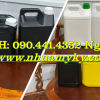 Can nhựa 2 lít đựng chất xơ, can nhựa 5 lít đựng xenlulozơ, can nhựa 1 lít đựng đường guclozơ 