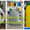Can 5 lít đựng phân bón hữu cơ, can nhựa 2 lít đựng axit vô cơ, can nhựa 1 lít đựng hóa chất ngành y