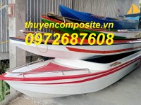 Xuồng nhựa câu cá, xuồng composite giá rẻ TP HCM 