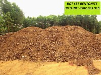 Bentonite trong khoan cọc nhồi, báo giá bentonite cọc khoan nhồi