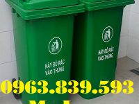 Giá thùng rác nhựa 120L rẻ. Lh 0963.839.593 Thanh Loan