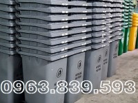Giá thùng rác nhựa 120L rẻ. Lh 0963.839.593 Thanh Loan