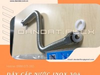 Dây dẫn nước inox 304-Dây cấp nước Lavabo-Ống dẫn nước mềm chịu nhiệt