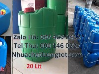 Giá can nhựa 30 lít, Thùng nhựa 20 lít giá rẻ,can nhựa 25 lít đựng dầu thực vật giá rẻ, Giá can nhựa