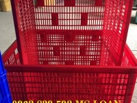 Sóng nhựa hs015 - sóng nhựa 26 bánh xe đựng nguyên vật liệu rẻ / 0963.839.593 Ms.Loan