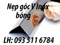 Nẹp góc Inox chữ V Nẹp U Inox màu