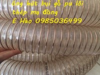 Ống hút bụi pu lõi thép mạ đồng phi 200, giá tốt nhất Hà Nội
