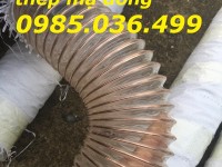 Ống hút bụi pu lõi thép mạ đồng phi 200, giá tốt nhất Hà Nội