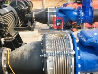 Khớp nối mềm dùng trong động cơ diesel, Khớp chống rung máy phát điện, Ống thoát khói chịu nhiệt