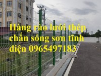 Hàng rào lưới thép sơn tĩnh điên, lưới thép hàng rào sơn tĩnh điện