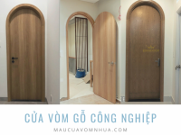 CỬA VÒM GỖ CÔNG NGHIỆP HIỆN ĐẠI