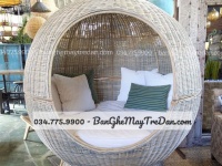 Ghế tổ chim trang trí sân vườn