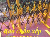 Sản xuất hàng rào xếp kéo tay di động
