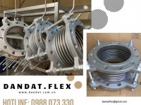 Khớp Giãn Nở Inox 304 - Inox 306, Khớp Giãn Nở ES-200, Ống Bù Trừ Giãn Nở Inox