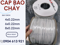 Dây báo cháy, cáp tín hiệu báo cháy 0.22mm 