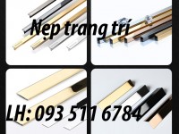 Nẹp Inox 304 giá rẻ Nẹp nhôm V màu hồng