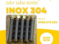 DÂY DẪN NƯỚC CHỊU NHIỆT | DÂY CẤP NƯỚC INOX 304 | DÂY CẤP NƯỚC VÒI CHẬU LAVABO