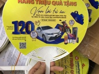 Xưởng sản xuất Quạt cầm tay, Quạt nhựa quảng cáo