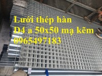 Lưới thép hàn phi 4 ô 50x50, lưới thép hàn d4 a 50x50 dạng tấm