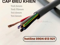 Cáp điện 7 lõi, dây cáp tín hiệu 7x1.5mm