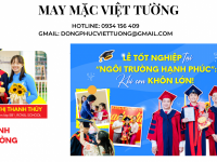Nhận may áo tốt nghiệp mầm non mẫu nước ngoài