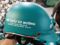 Các mẫu mũ bảo hiểm in quảng cáo phổ biến nhất hiện nay