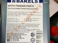 Màu mùi lá dứa Bakels Malaysia - Nguyên liệu tạo màu và mùi cho thực phẩm bình 2kg