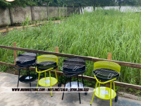 Bếp nướng than hoa ngoài trời Landmann 11009 - nhỏ gọn dễ dàng tháo lắp mang đi