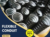 Ống ruột gà lõi thép bọc nhựa PVC, Ống kẽm đàn hồi bọc nhựa