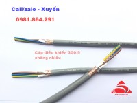Dây cáp điện 3x1.5mm2 lõi đồng mềm giá tốt Altek Kabel