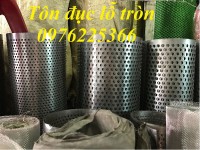 Tôn đột lỗ lỗ 4mm,5mm,6mm,7mm,8mm,10mm
