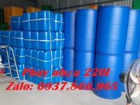 Mua bán phuy nhựa tại hà nội, phuy nắp mở