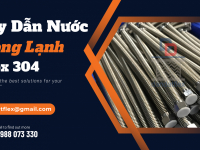 Dây Dẫn Nước Nóng Lạnh | Dây Cấp Nước Bình Nóng Lạnh Inox 304 | Dây Cấp Nước Inox Các Loại 