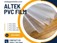 Màng nhựa PVC dẻo / Tấm nhựa PVC dẻo trong suốt, nhám mờ, nhám mịn,...