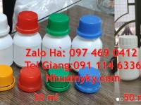 Chai 100ml màu trong có nắp thoát khí,Chai nhựa 100ml đựng mật ong, chai nhựa đựng hóa chất, Chai 50