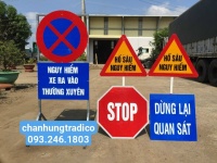 Biển Cảnh Báo Hố Sâu Nguy Hiểm 70