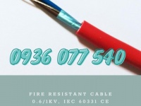 Cáp chống cháy Altek Kabel 2x1.0 mm2, có chống nhiễu Al Foil