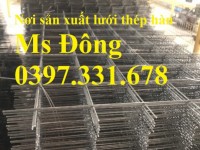 Lưới thép hàn chập, lưới thép hàn phi 8 ô 300x300 giá sỉ toàn quốc